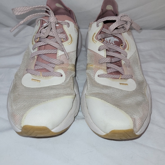 Sorel size 8 KINETIC RNEGD FLOAT Sneakers CHALK / ERASER PINK - Picture 8 of 9